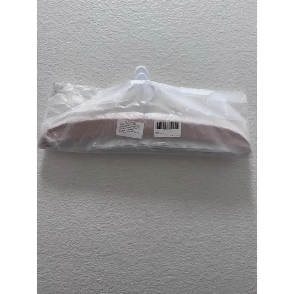Wood and Steel Space Saving Hanger With Clips for Tank Tops, Ties, Belts